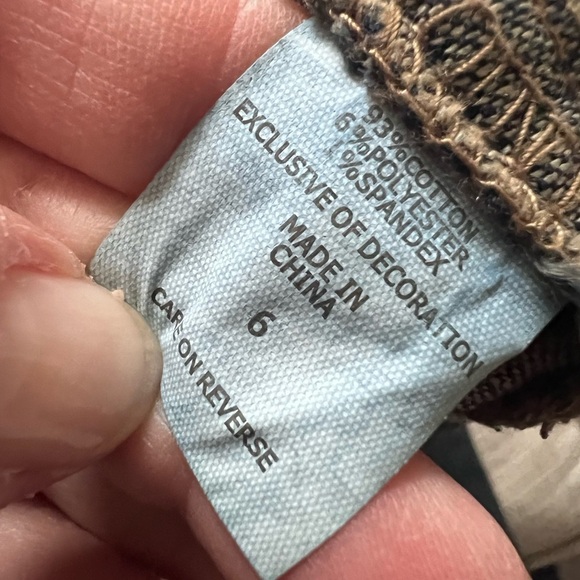 New York & Co Soho Jean Leggings Women's Size 6 Blue Denim Stretch Jeggings - Picture 5 of 5